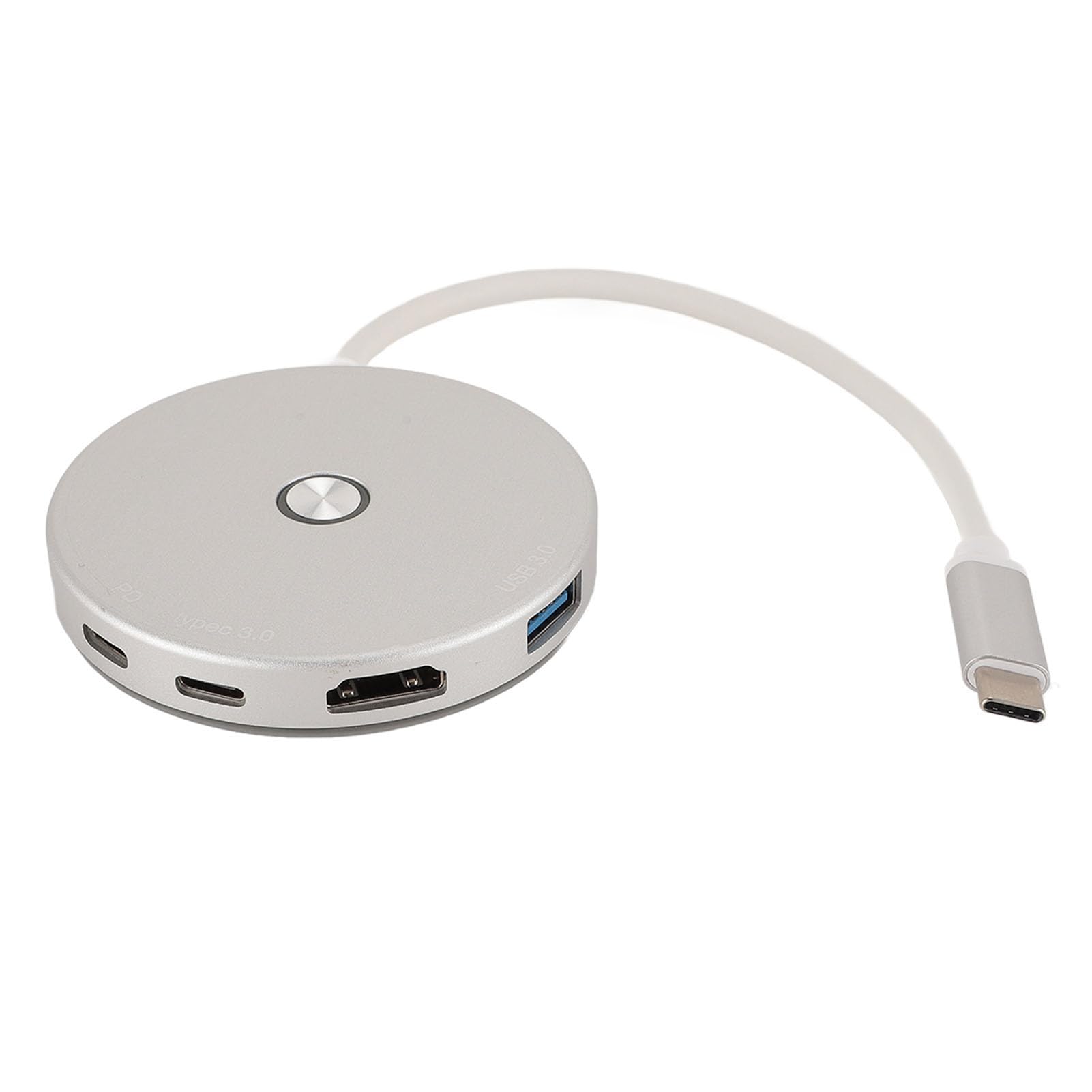 Scheda di Acquisizione Videogiochi, Docking Station per Scheda di Acquisizione 4 in 1 con PD 100W/video Tipo C 1080P a 60Hz/video HDMI 4K a 30Hz/USB 3.0, per/Steam Deck/PC