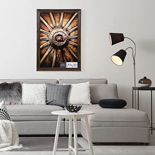Gallery Solutions 20X30 Walnut Large Wall Frame #TOP5