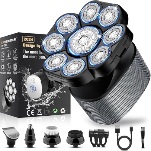 Sakioo 9DT Electric Razor for Men, Pocket Size Portable Electric Shaver, 2024 Upgrade Mini Shaver Suitable for Home, Car, Travel. 20240718 02, Camouflage