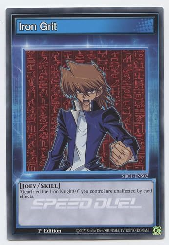 YU-GI-OH! Iron Grit - SBC1-ENS02 - Común - 1 edición