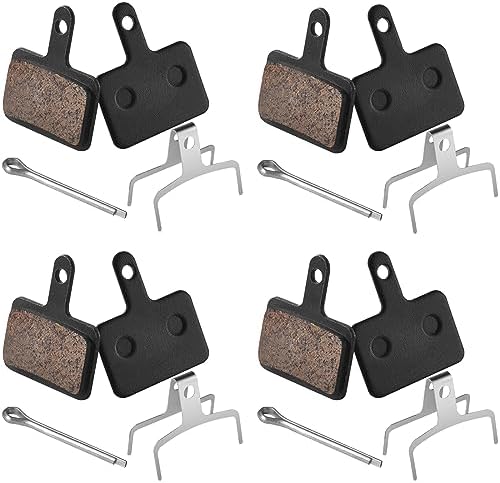 Zacro Bike Brake Pads, Bicycle Disc Brake Pads Fit for Tektro Shimano TRP Deore Br-M575 B01s Mt200 M525 M515 T615 T675 M505 M495 M486 M485, Mountain MTB Ebike Brake Pads Replacement
