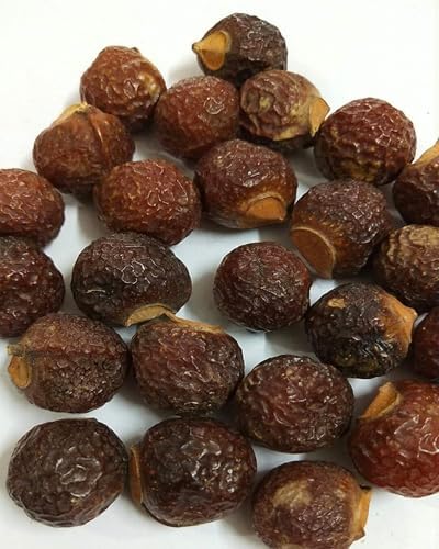 Yuktha Whole Dried Reetha Pods | Aritha Pods | Soap nuts |Soapberries | Herbal Hair Shampoo - 200g