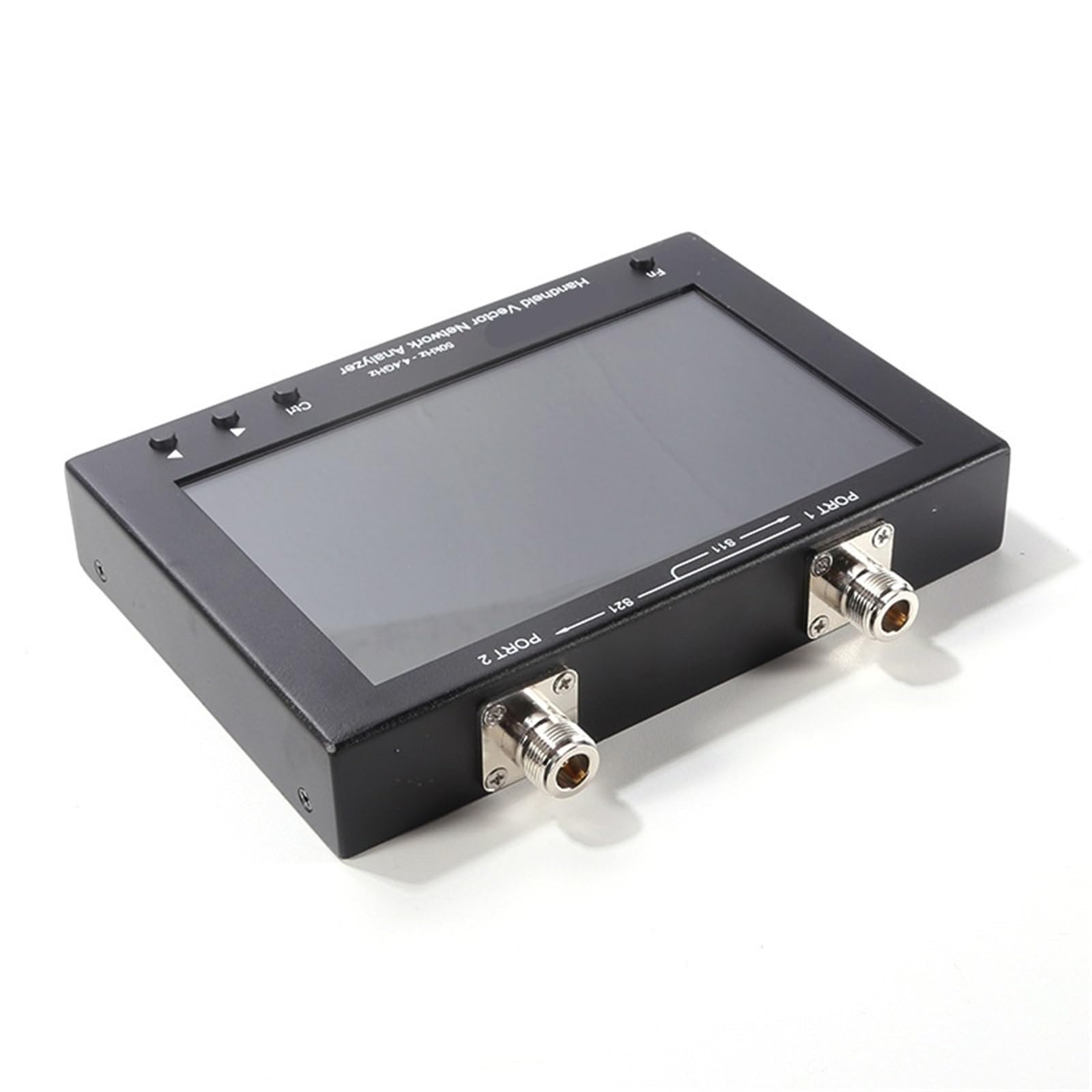 Analizator sieci 7-calowy dotykowy analizator anten sieciowych 50 kHz-4,4 GHz UHF HF VHF SWR 100 dB dynamiczny tester NanoVNA do diagnostyki kabli sieciowych