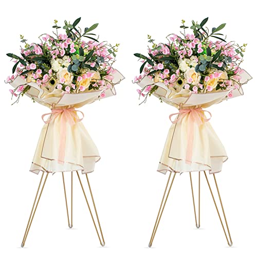 NUPTIO Tripod Flower Display Stand: 2 Pcs 31.5