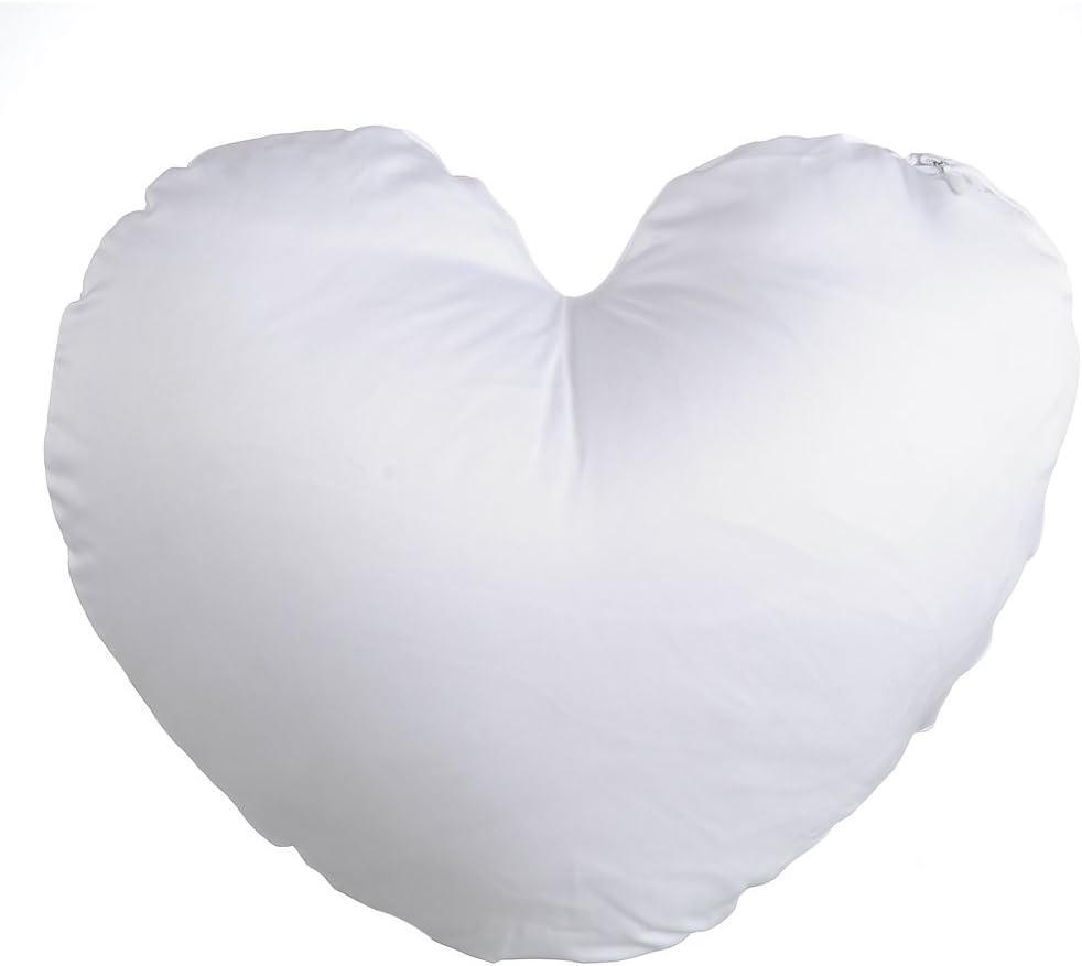 sublimation heart pillow