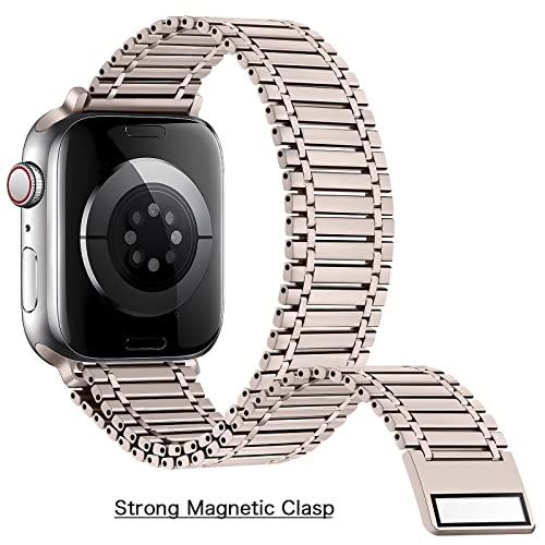 Image of Zitel Stainless Steel Bands Compatible with Apple Watch Ultra 2 / Ultra Metal Straps 49mm 45mm 44mm Series 11 | 10 | 9 | 8 | 7 | 6 | 5 | 4 | 3 | 2 | 1 | SE3 | SE2 | SE