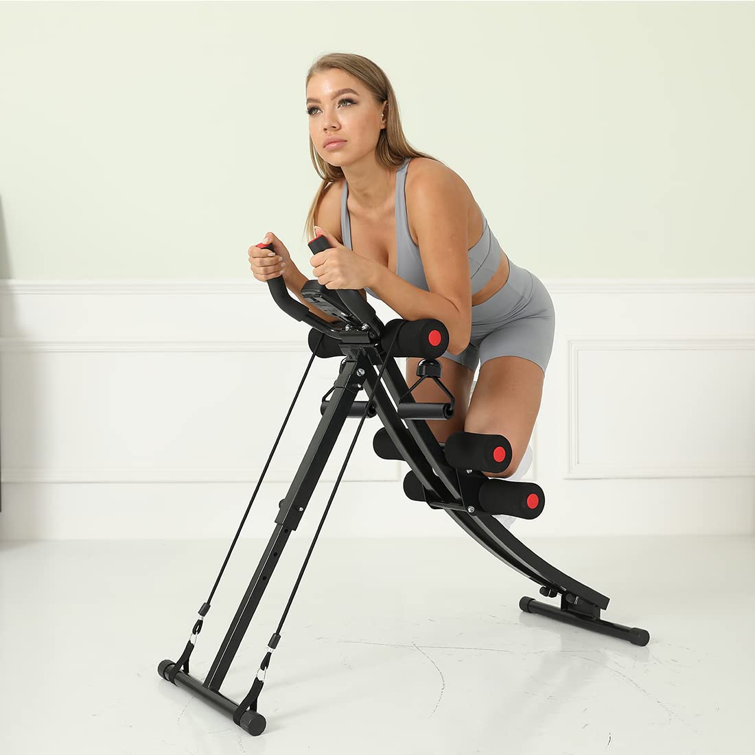 WINBOX AB Workout Equipment, Home Gym Ab Machine for Abdominal Exercise and Strength Training, Height Adjustable Fitness Equipment - Image 6