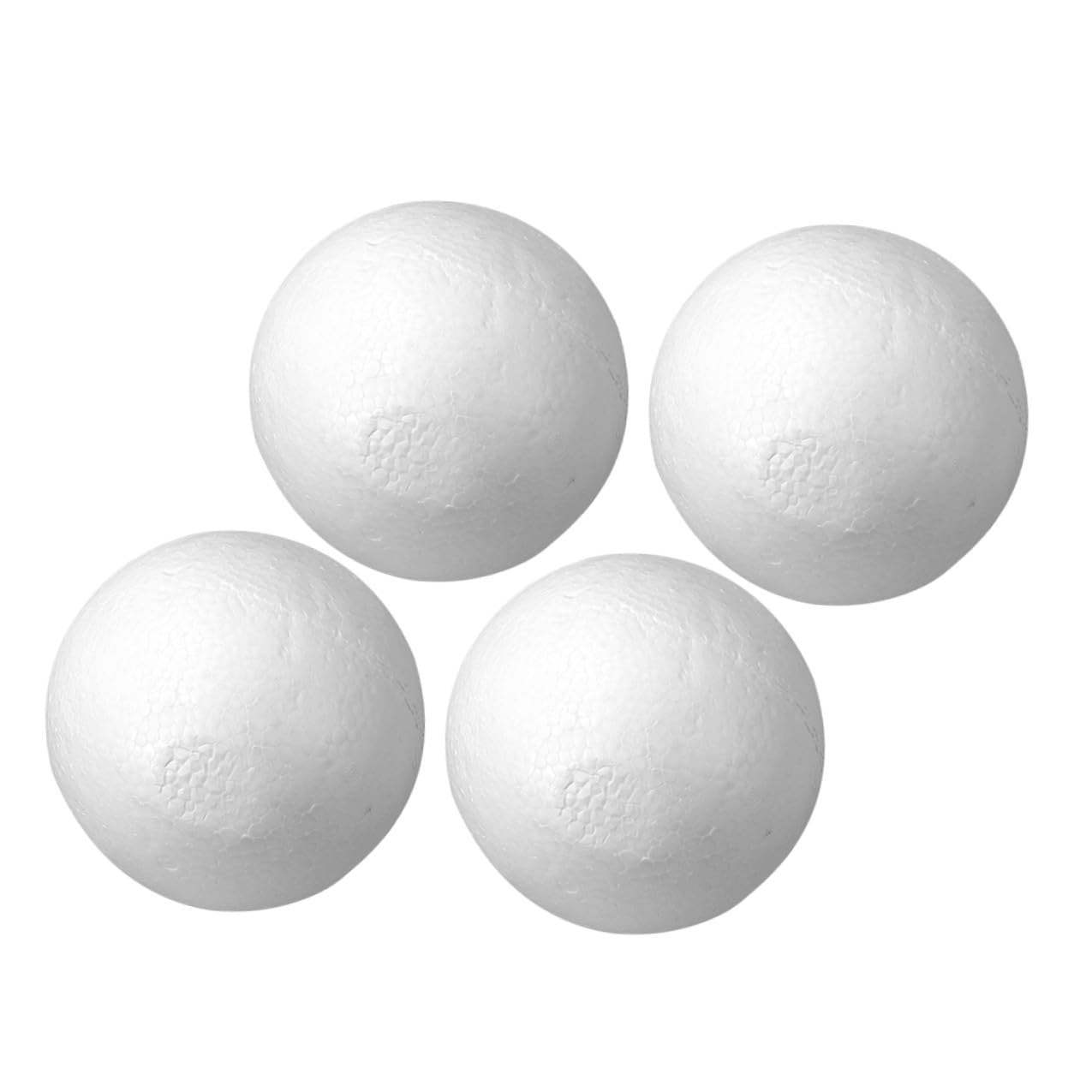 Boules en mousse ronde blanche POPETPOP support suspension accessoires vitrine