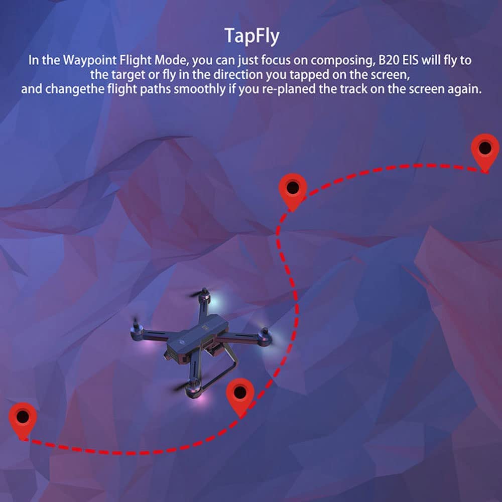 Drone Pro con fotocamera 4K per adulti, drone GPS 5G FPV per principianti con video dal vivo, motore brushless, ritorno automatico, Follow Me, Circle Fly, quadricottero RC, regalo per gli aman