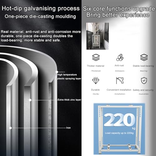 Solidna aluminiowa osłona klimatyzatora antykradzieżowa zewnętrzna osłona klimatyzatora redukcja hałasu uniwersalna półka stojak na rośliny na wszystkie pory roku