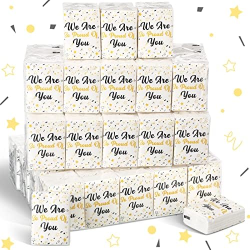 100 Pack Jungle Safari Animal Print Pocket Tissues - 3 Ply Mini Facial Tissues For Travel - Perfect For Holiday & Graduation Parties | Buy Now With Express International Delivery - View #4