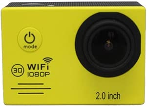 QYL Camera Outdoor Riding 4K Diving Camera 1080P HD Camera With Remote Control Convenient Control To Take Pictures Portable Camera Color Yellow QYL Camera Outdoor Riding 4K Diving Camera 1080P HD Camera With Remote Control Convenient Control To Take Pictures Portable Camera Color Yellow