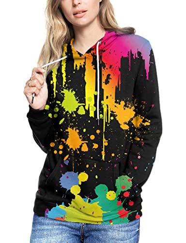 Syaimn Unisex 3D Printed Hoodies Fashion Casual Sweatshirts For Women Men Medium #TOP4