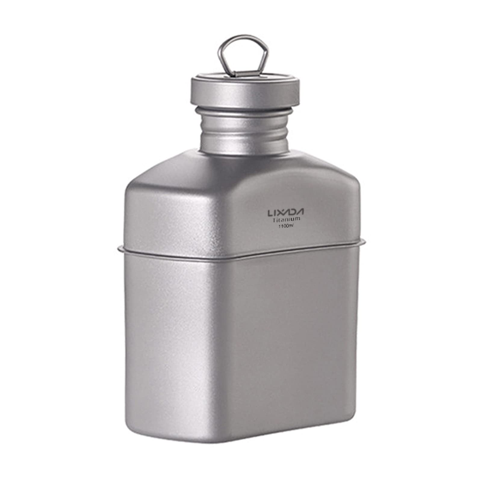 VGEBY ﻿Butelka Ti Water Bottle 1100ml z Kubkami Kempingowymi (Butelka