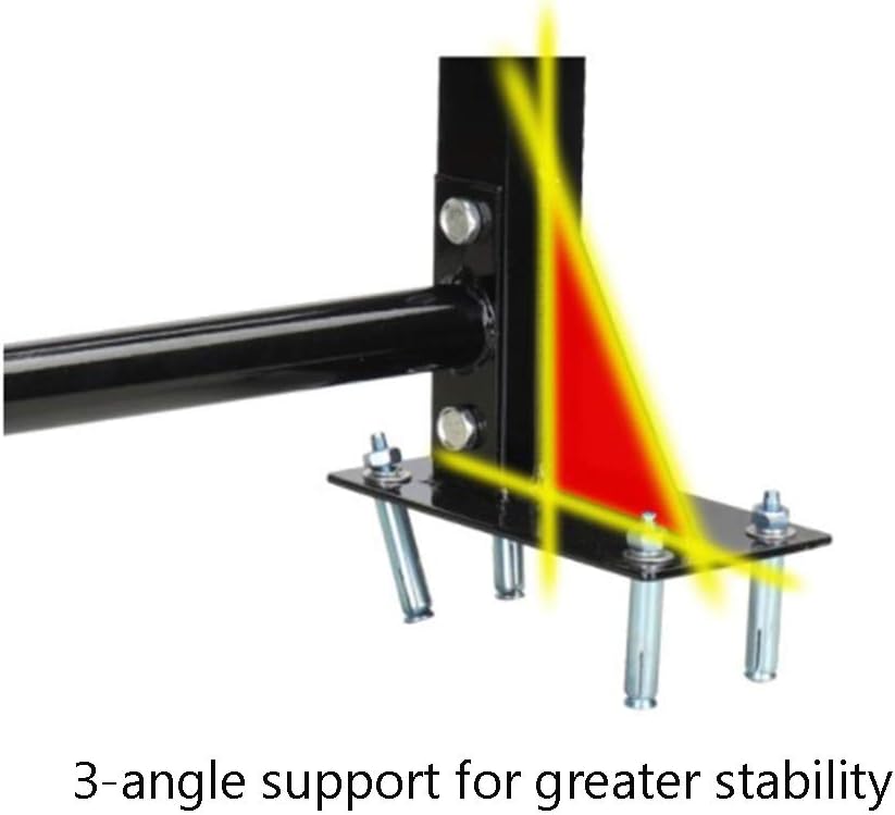 AGYH Wall Horizontal Bar, Pull-ups, Household Strength Training Equipment, Sandbag Resistance Band Equipment, Load 300kg