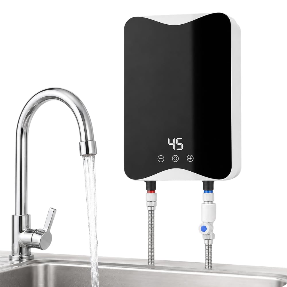 Drumstone (𝐒𝐩𝐞𝐜𝐢𝐚𝐥 𝟏𝟓 𝐘𝐞𝐚𝐫𝐬 𝐖𝐚𝐫𝐫𝐚𝐧𝐭𝐲) 5500W Instant Tankless Electric Water Heater, Portable Compact Fast Heating Geyser for Bathroom & Multipurpose Home Use-image-31