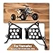 LH RH Black Nerf Bars Heel Guards Footrest for Yamaha 1990-2006 YFZ350 Banshee 350 3GD-27445-00-00 3GG-21691-00-00