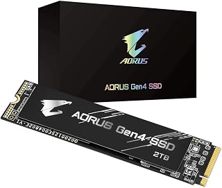 GIGABYTE AORUS NVMe Gen4 M.2 2TB PCI-Express 4.0 Interface High Performance Gaming, 3D TLC NAND, External DDR Cache Buffe... Price In India