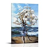 Anders als Papierposter haben Leinwandposter eine bessere Qualität und eine längere Haltbarkeit.