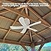 Canopy Breeze All New CB305 Rechargeable Ceiling Fan with Remote for Canopies, Gazebos, Pergolas & More. 6-Hour Run Time, 31” Diameter Blades, Easy Install w/out Tools, Travel Case included