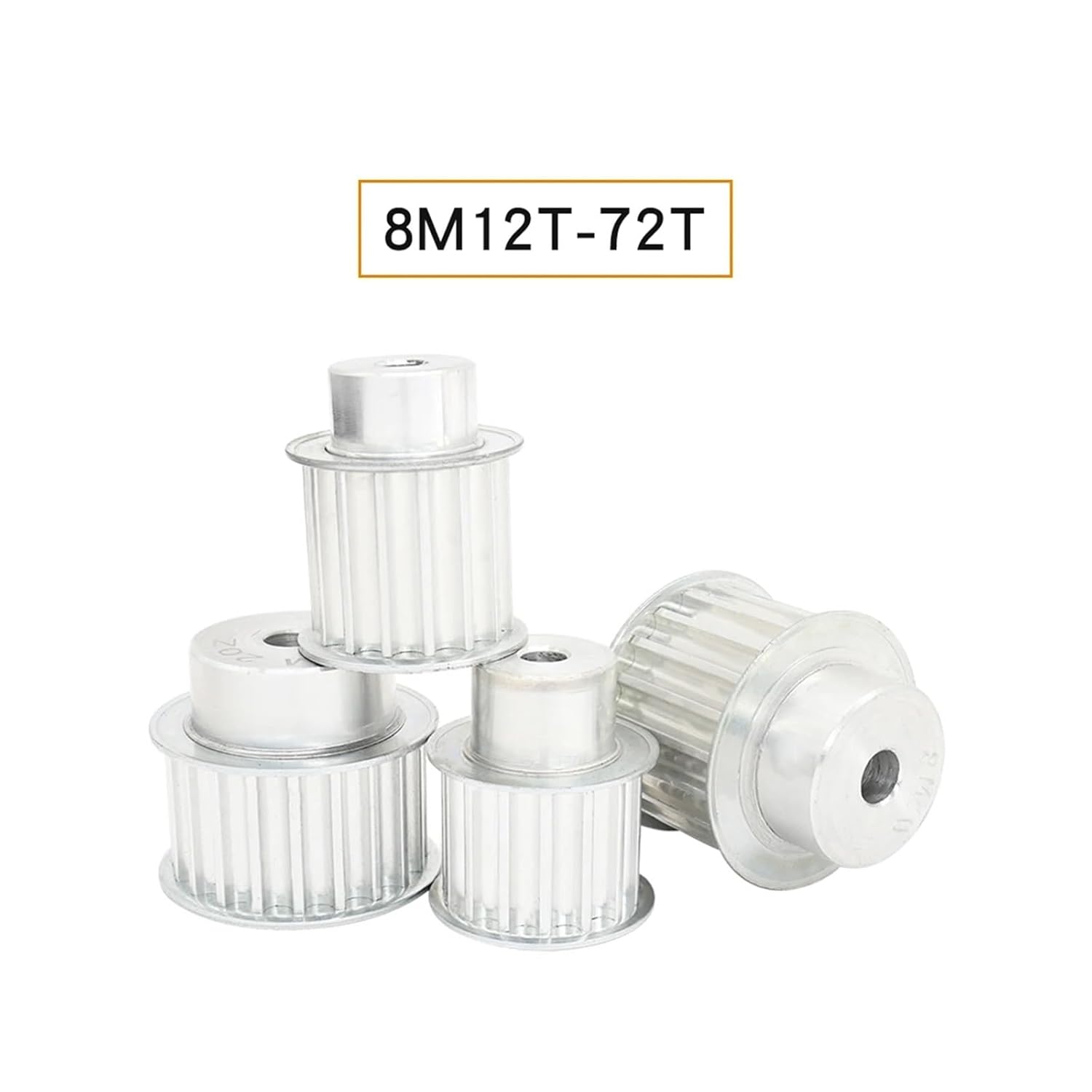 Belt Pulley 8M-38T/39T/40T/42T/44T/45T Bore Size 12 Mm Teeth Pitch 8 Alloy/for Width 25/30 8M Timing(8M39T (Bore 12 mm),27 mm)