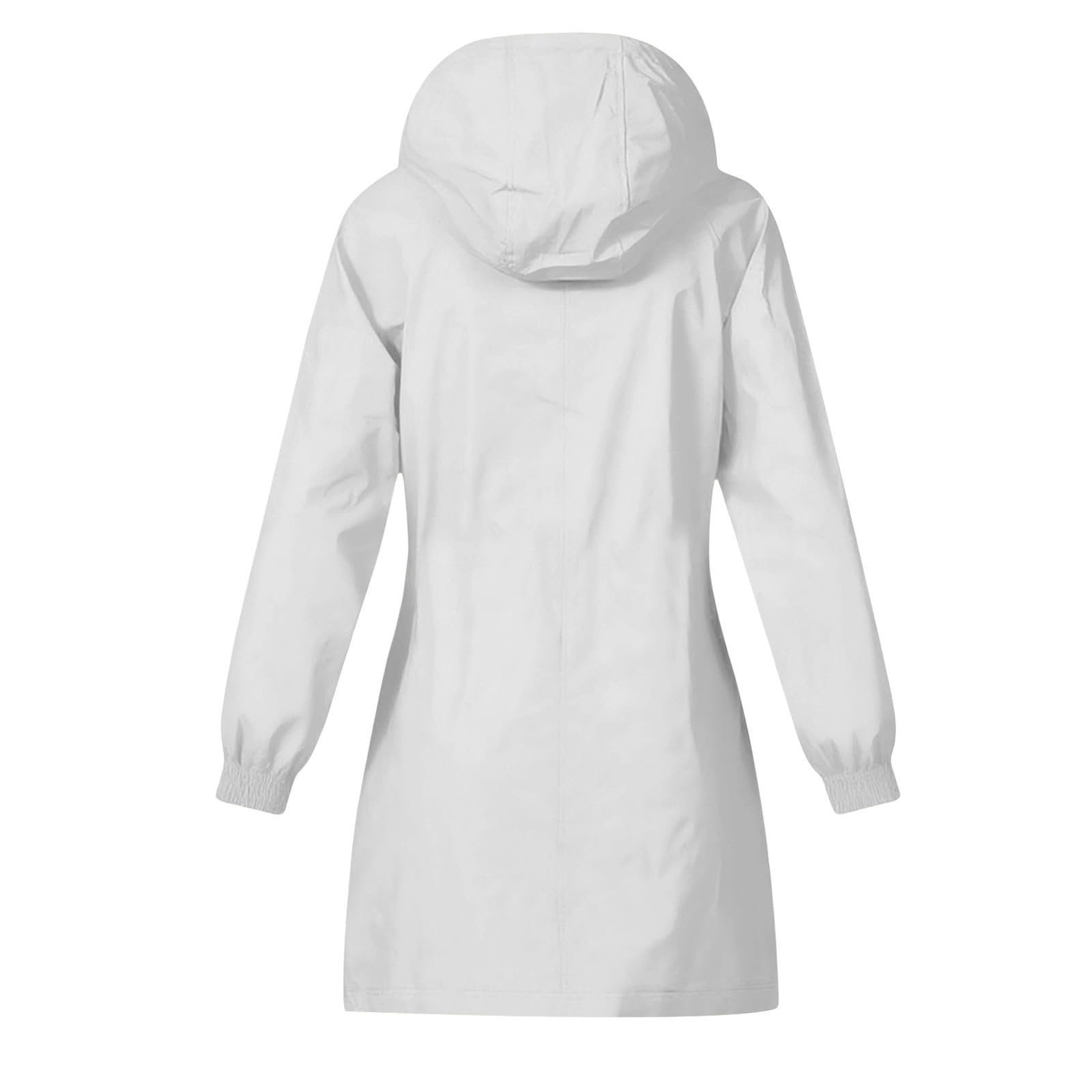 Giacca impermeabile da donna con cappuccio, giacca per le mezze stagioni, leggera, traspirante, giacca a vento con cappuccio, giacca da trekking, giacca con cappuccio, giacca pieghevole per
