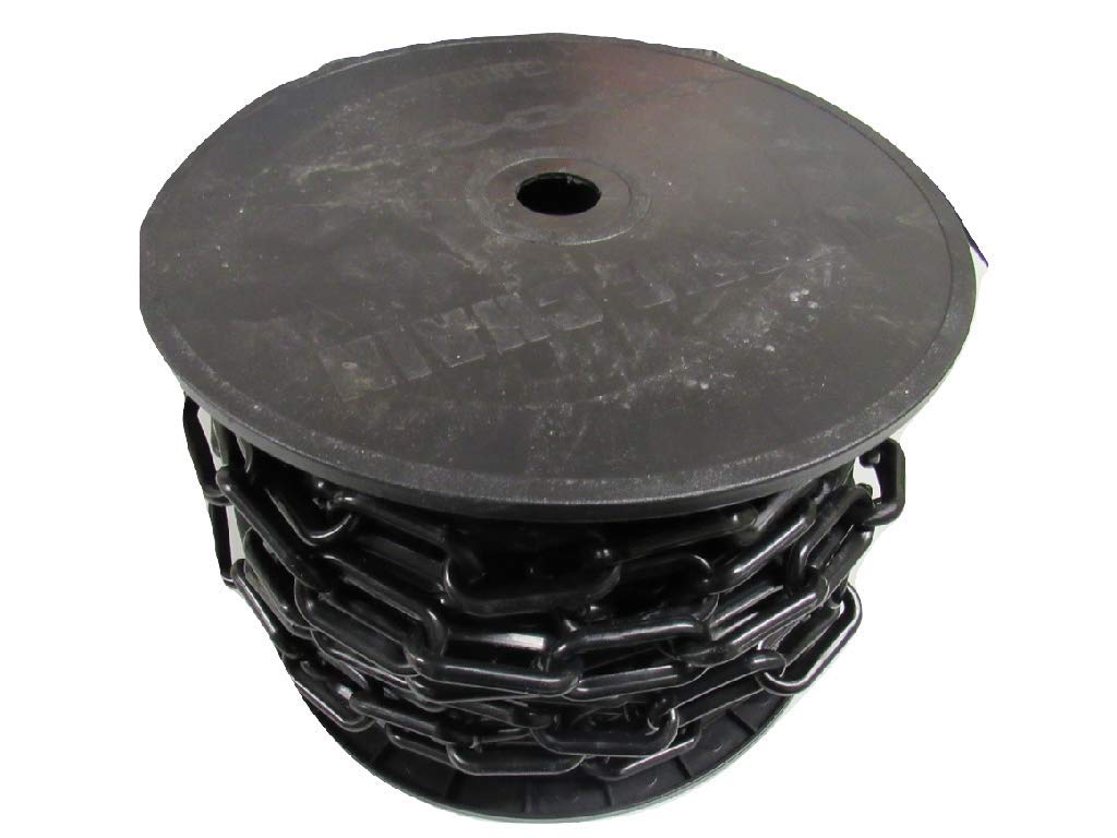 Secure Fix Direct Black Plastic Chain Garden Fence Barrier 8Mm X 25 Metre ( Decorative Driveway)