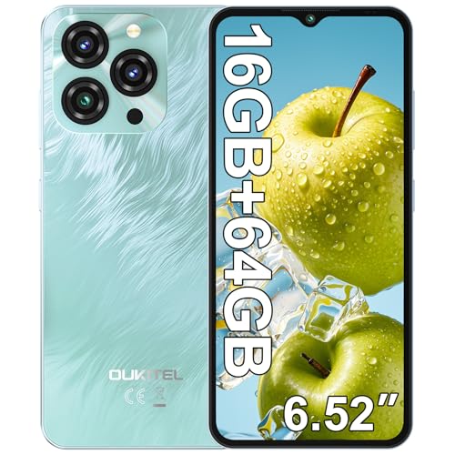 OUKITEL C3 Telefono Movil 2025-16GB(4+12) + 64GB/1TB...