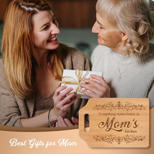 AceThrills Mothers Day Gifts for Mom - Engraved Bamboo Cutting Board - Birthday Gifts for Mom from Daughter Son, Christmas Gift for Mom, Original Gift Idea for Mother - Image 7