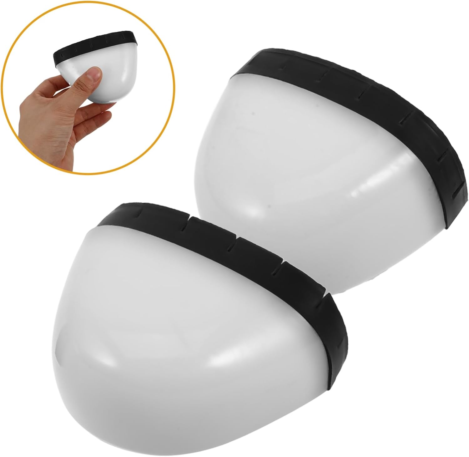 1Pair Steel Toe Shoe Covers Puncture Resistant Toe Protective Covers Unisex Safety Shoe Guard for Workplace White Durable Metatarsal Protector