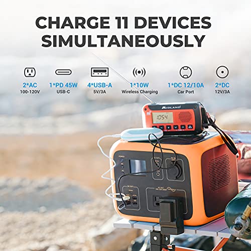 Maxoak Power Station 500Wh Solar Generator Ac50S Wireless Charging Battery Backup For Outdoor Tailgating Camping Rv Trip Power Outage(Dual Ac Outlet,Pure Sine-Wave,Pd 45W Usb-C, Led Lighting)… #TOP3
