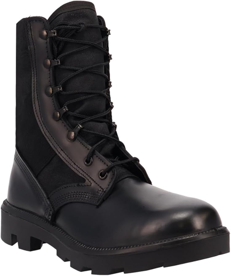 Amazon.com: MCRAE Legacy Combat Boot with Panama Sole, Blk Cordura