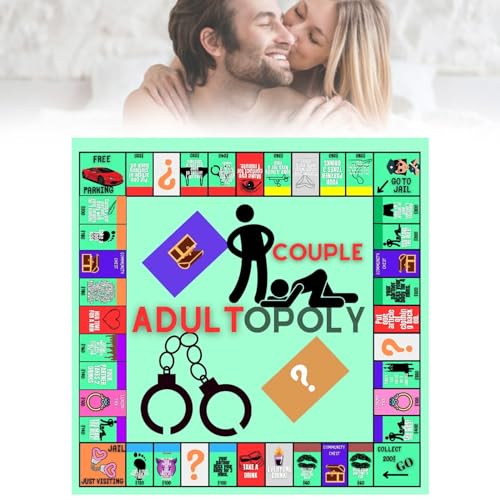 Brettspiel für Paare, Ideen für eine Verabredung, romantischer Spieleabend für erwachsene Paare, Schlafzimmerspiele für Paare, Pärchenspiele für eine Verabredung, Steigerung der Intimität