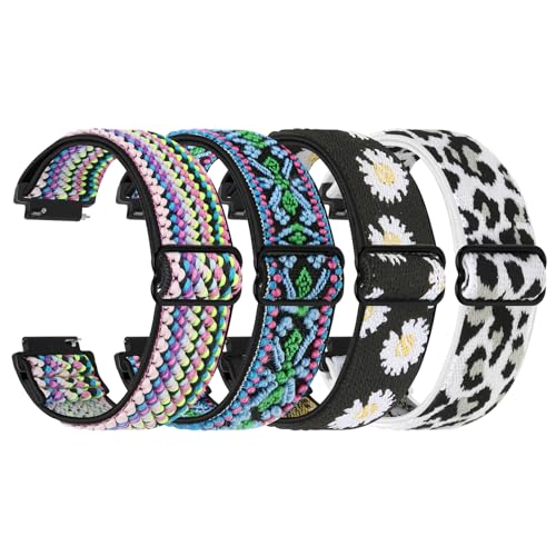 Correa elástica de nylon 18mm para relojes Garmin y Fossil miniatura 1
