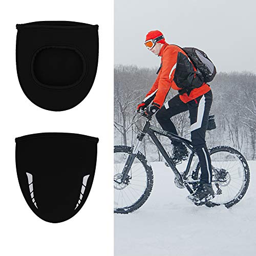 Cubrezapatos de ciclismo, protectores reflectantes de puntera a prueba de viento de nylon para ciclismo miniatura 6