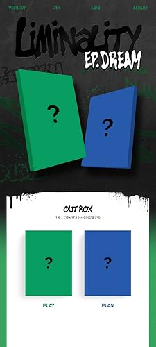 Miniatura 2 de VERIVERY Liminality - EP.DREAM 7th Mini Album PLAN Version 1p Folding Poster On Pack+Photobook+1ea Sticker+1ea Tag Keyring+1p Business Card+2p