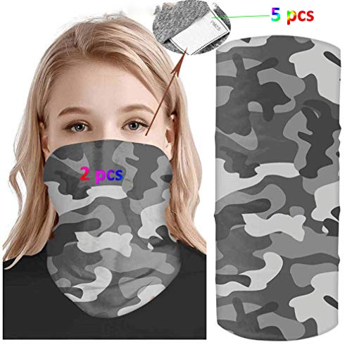 ANDE Reusable Face Filters, can be Placed Filter Element, wear Ears for a