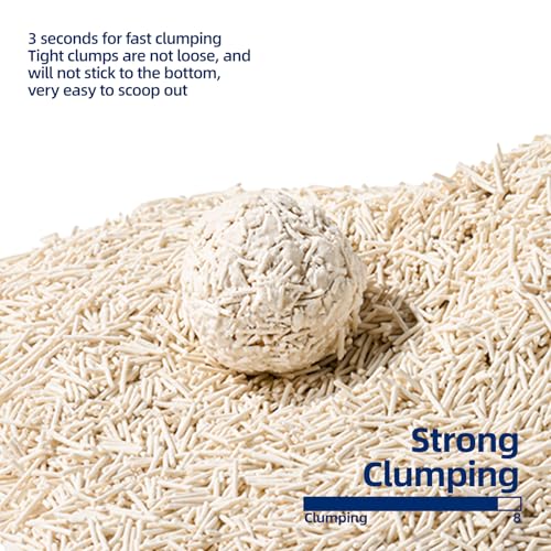 OPET Tofu Cat Litter with Odor Control, 17 lb Clumping Cat Litter, Ultra Absorbent, 100% Natural Ingredients, Flushable| Dust Free| Low Tracking (Fresh, 17 lb) - Image 5