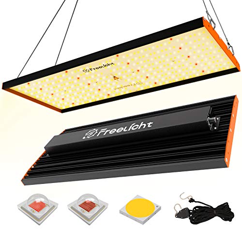FREELICHT FL-2000 LED Grow Light Full Spectrum with CREE&OSRAM LED Chips, UL Driver, Dimmable Plant Growing Lamp for All Stage, Suitable for 2x4ft Indoor Plant, Hydroponic, Greenhouse