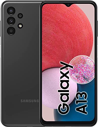 Samsung Galaxy A13 5G, Android Smartphone, 6,5 Zoll Infinity-V TFT Display, 5.000 mAh Akku, 4 GB RAM/ 64 GB Speicher, Dual-SIM, Black, inkl. 30 Monate Garantie [Exclusiv bei Amazon ]