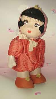 アンティーク布でできた動物人形 はい、かわいい。 着物の生地を使用した特殊な オーダーちゃん