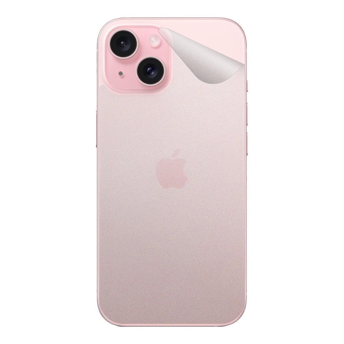 即日発送★iPhon15★タッチパネル★有機ELソフト★耐水シール Amazon | PDA工房 スキンシール iPhone 15 対応 【透明・すりガラス調