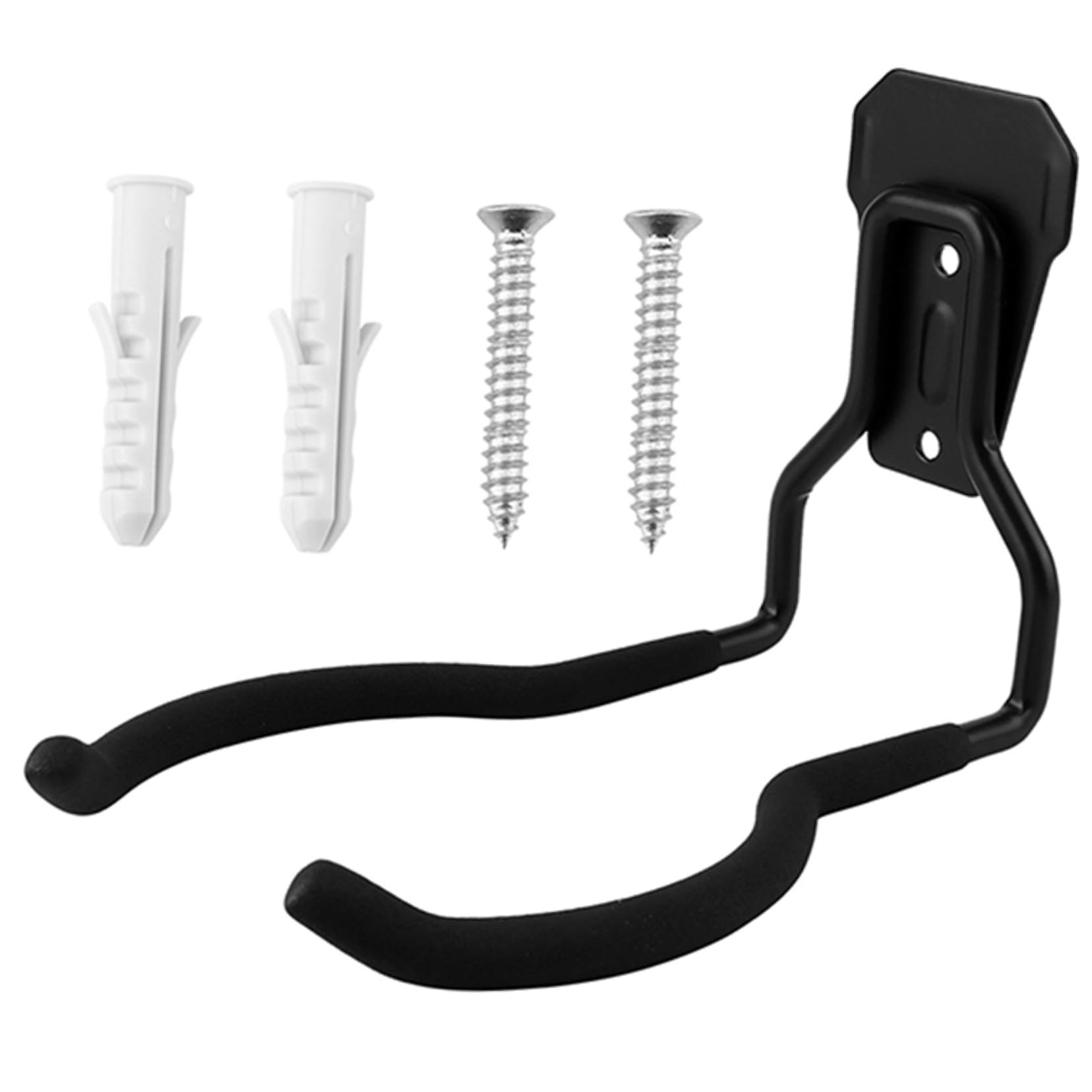 Crochet de garage double BESTYASH pour outils et échelle