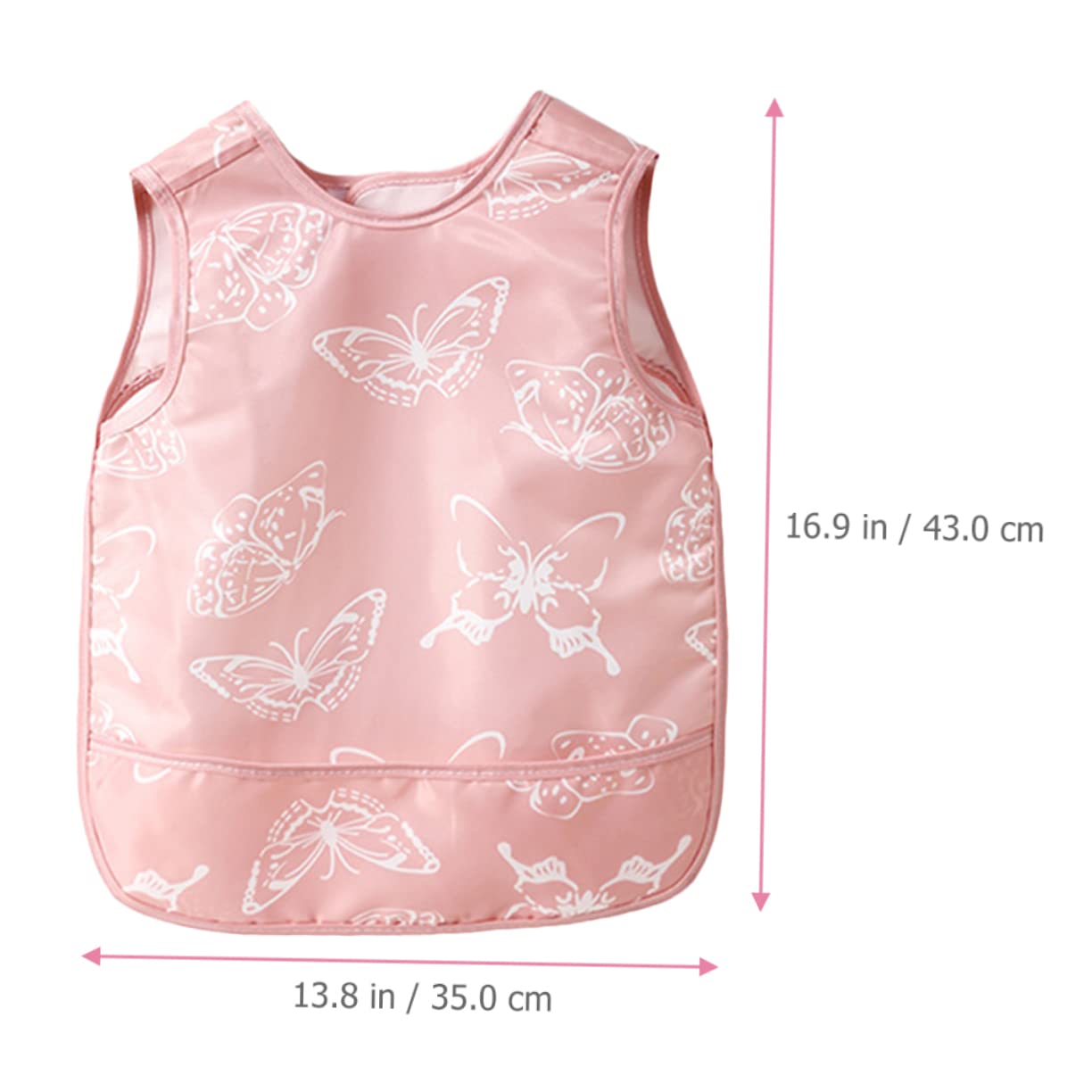 ibasenice isst Lätzchen bibs babylätzen -Schlabberlatz wasserdichte Schürze Kinder malen Schürze Lätzchen zum Füttern von Babys zum Füttern von Babys Polyester