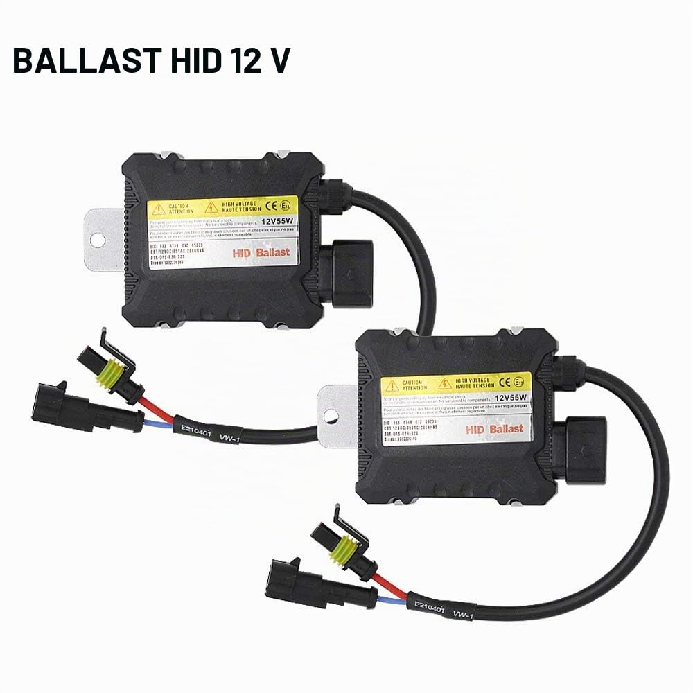 PolarLander 1 Paire HID Xenon Kits De Voiture Phare Slim Ballast Xénon Ampoule Ballast Conversion H7 Couleur Température 6000 K