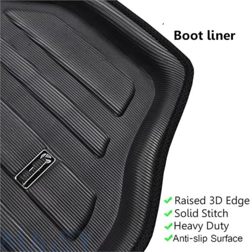 Tapis coffre arrière BMW X3 E83 finition sol haute protection
