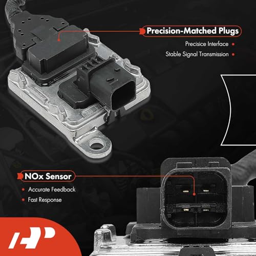A-Premium 2 x Nitrogen Oxide NOx Sensor Compatible with DD13/DD15/DD16 Detroit Engine, DD13/DD15 Freightliner Cascadia Engine, DD13/DD15 Western Star 5700XE Engine, Replace # A0101532228 by A-Premium - Image 6