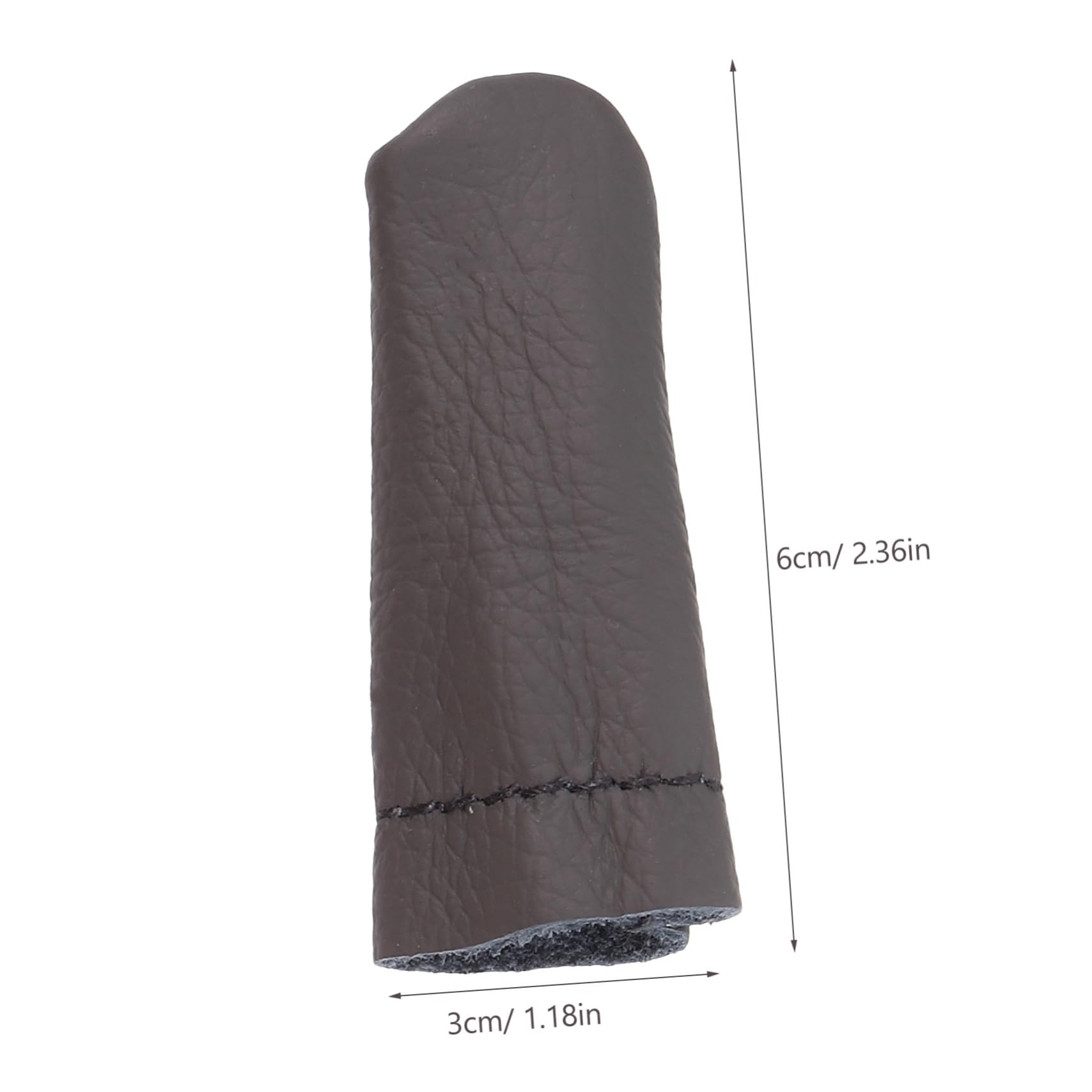 6 Piezas Protector De Dedo De Aguja De Fieltro Cojín Para Los Dedos Mangas Para Los Dedos Soporte Para El Pulgar Dedal De Acolchado Guantes Para Costura Herramienta Uso De La Mano