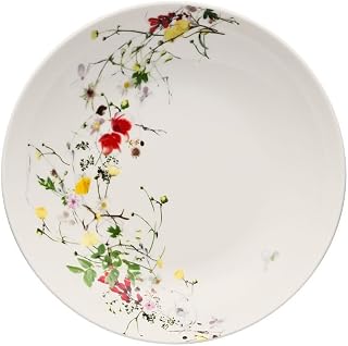 Brillance Fleurs Sauvages Soup Coupe Plate 8 1/4 in