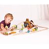 Bigjigs Rail Wooden Dinosaur Prehistoric Railway Play Set